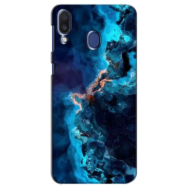 Чехол с рисунком «Синий мрамор» для Samsung Galaxy M20 (M205) Чехол с рисунком «Синий мрамор» для Samsung Galaxy M20 (M205)