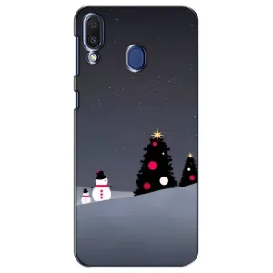Чохли на Новий Рік Samsung Galaxy M20 (M205) (Сніговички)