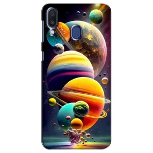 Чохол (ТПУ) з планетами на Samsung Galaxy M20 (M205) (Сонячна система)