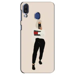 Силиконовый Чехол на Samsung Galaxy M20 (M205) с картинкой Стильных Девушек (Стильная)