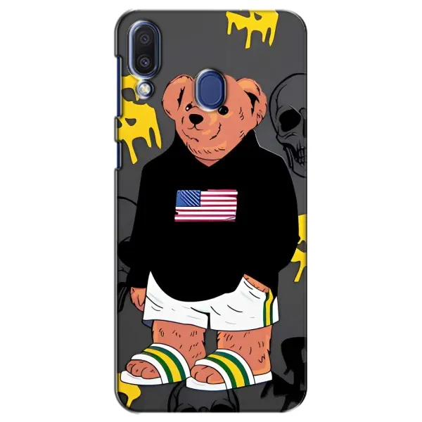 Чехол с рисунком «Teddy USA» для Samsung Galaxy M20 (M205)