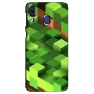 Чохли для Samsung Galaxy M20 (M205) (Персонажі МайнКрафт) (Текстура)