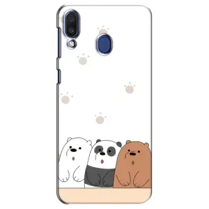 Чохли з зображенням різних тварин на Samsung Galaxy M20 (M205) (Здивовані ведмедики)