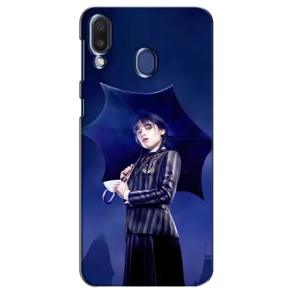 Чехол с рисунком «Уэнсдей с зонтом» для Samsung Galaxy M20 (M205) Чехол с рисунком «Уэнсдей с зонтом» для Samsung Galaxy M20 (M205)
