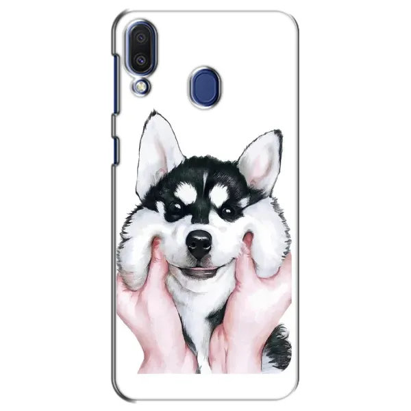 Чехол с рисунком «Собака Хаски» для Samsung Galaxy M20 (M205)