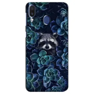 Силіконовий Чохол з Энотами на Samsung Galaxy M20 (M205) (В квітах)