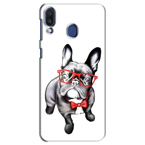Чехол с рисунком «В очках» для Samsung Galaxy M20 (M205)
