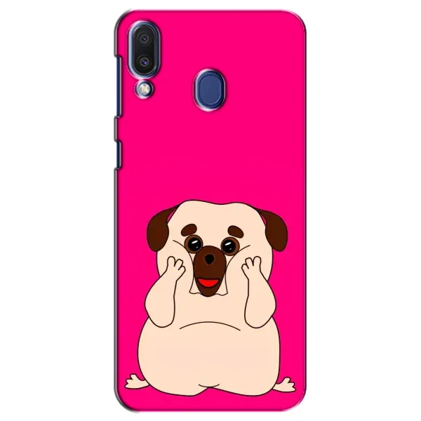 Чехол с рисунком «Веселый Мопсик» для Samsung Galaxy M20 (M205) Чехол с рисунком «Веселый Мопсик» для Samsung Galaxy M20 (M205)