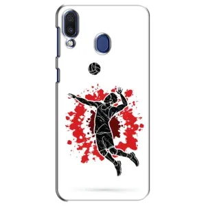 Чехлы с принтом Спортивная тематика для Samsung Galaxy M20 (M205) (Волейболист)