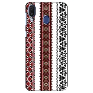 Силиконовый Чехол на Samsung Galaxy M20 (M205) с картинкой Вышиванки (Вышиваночки)