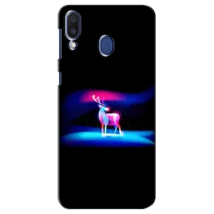 Силіконовий бампер з картинкою звірів для Samsung Galaxy M20 (M205) (Яскравий олень)