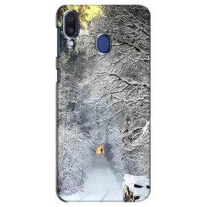 Чохли на Новий Рік Samsung Galaxy M20 (M205) (Хурделиця)