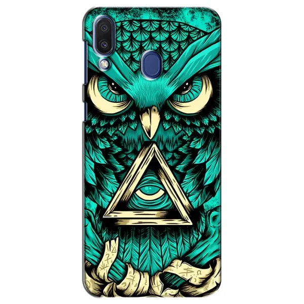 Чехол с рисунком «Зеленая сова» для Samsung Galaxy M20 (M205) Чехол с рисунком «Зеленая сова» для Samsung Galaxy M20 (M205)