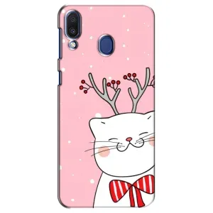 Чохол на тематику: Коти для Samsung Galaxy M20 (M205) (Зимовий кіт)