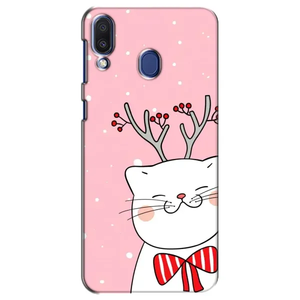 Чехол с рисунком «Зимний кот» для Samsung Galaxy M20 (M205) Чехол с рисунком «Зимний кот» для Samsung Galaxy M20 (M205)