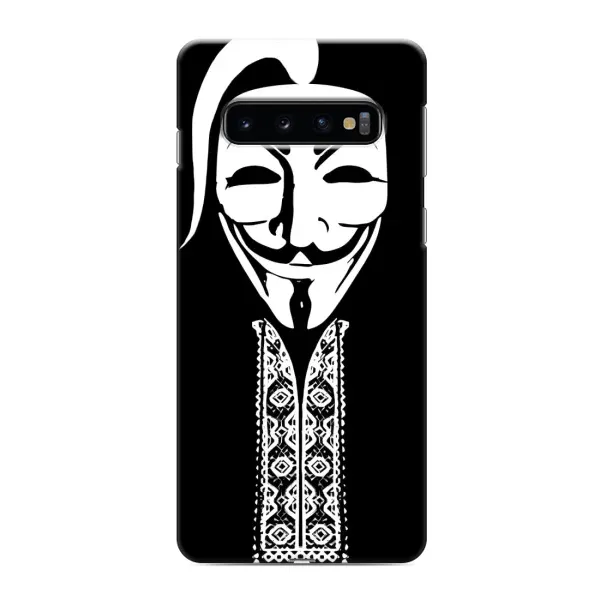 Чехол с рисунком «Анонимус» для Samsung Galaxy S10e Чехол с рисунком «Анонимус» для Samsung Galaxy S10e