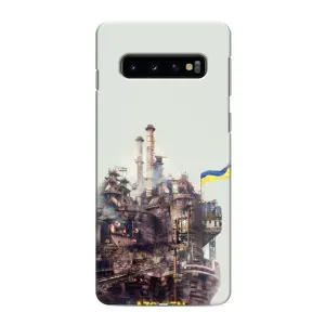 Чехлы на военную тематику для Samsung Galaxy S10e (Азовсталь)