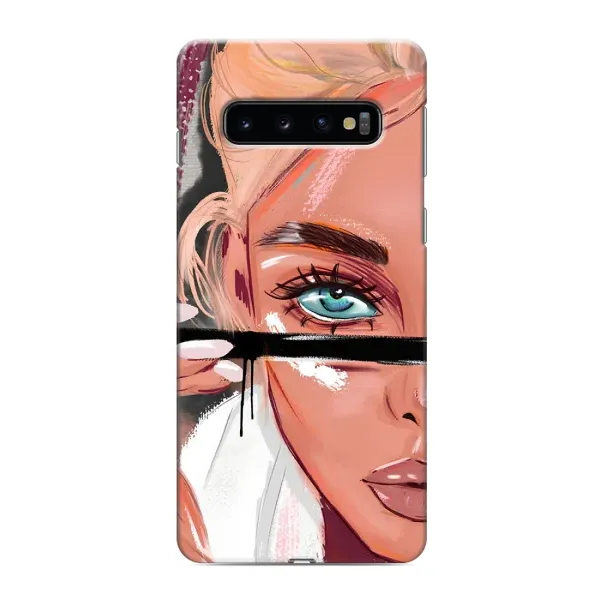 Чехол с рисунком «Девушка и ресницы» для Samsung Galaxy S10e Чехол с рисунком «Девушка и ресницы» для Samsung Galaxy S10e