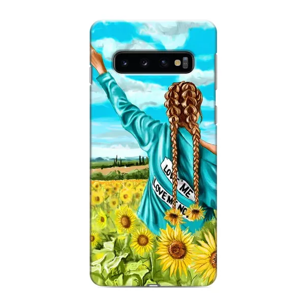 Чехол с рисунком «Девушка на поле» для Samsung Galaxy S10e Чехол с рисунком «Девушка на поле» для Samsung Galaxy S10e