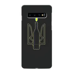 Чехол с картинкой (Патриотический ГЕРБ) на Samsung Galaxy S10e (Герб - Молотова)