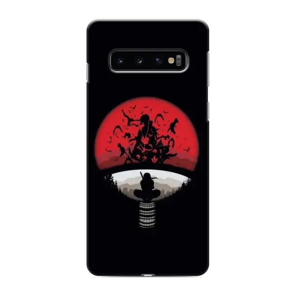 Чехол с рисунком «Итачи на черном» для Samsung Galaxy S10e Чехол с рисунком «Итачи на черном» для Samsung Galaxy S10e
