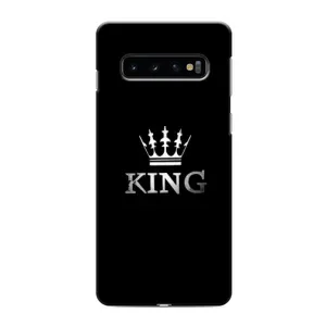Чохол (Корона на чорному фоні) для Самсунг С10е (KING)
