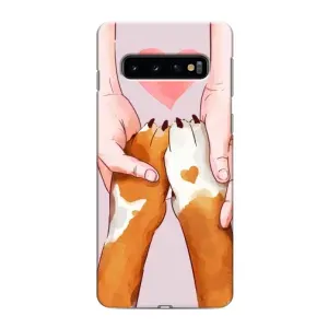Чохол (ТПУ) Милі песики для Samsung Galaxy S10e (Любов до собак)