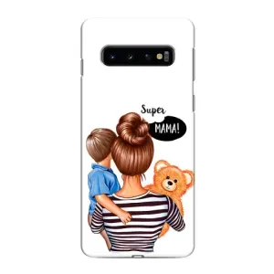 Чехлы для МАМЫ на Samsung Galaxy S10e (Мама и сын)