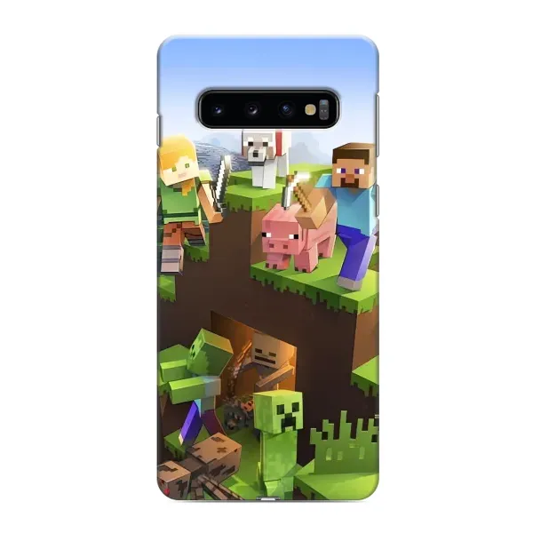 Чехол с рисунком «Майн-крафт» для Samsung Galaxy S10e Чехол с рисунком «Майн-крафт» для Samsung Galaxy S10e