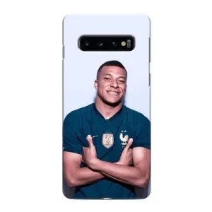 Чехол (TPU) с Футболистом на Samsung Galaxy S10e (Мбаппешичка)