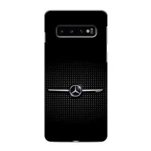 Силиконовый бампер с картинкой машины на Samsung Galaxy S10e (Mercedes)