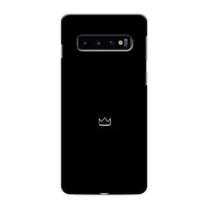 Чехол (Корона на чёрном фоне) для Самсунг С10е (Мини корона)