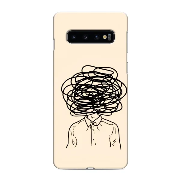 Чехол с рисунком «Мысли» для Samsung Galaxy S10e