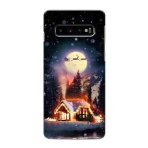 Чехлы на Новый Год Samsung Galaxy S10e (Настроение зимнее)