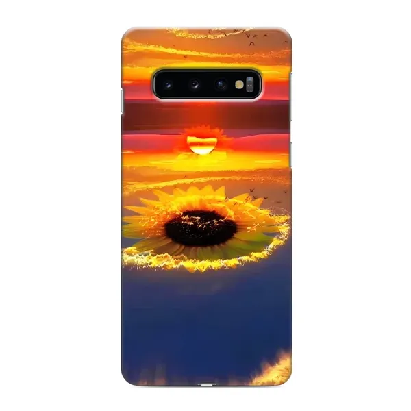 Чехол с рисунком «Небо подсолнух» для Samsung Galaxy S10e Чехол с рисунком «Небо подсолнух» для Samsung Galaxy S10e