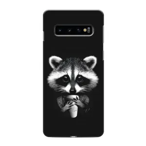 Силіконовий Чохол з Энотами на Samsung Galaxy S10e (З кавою)