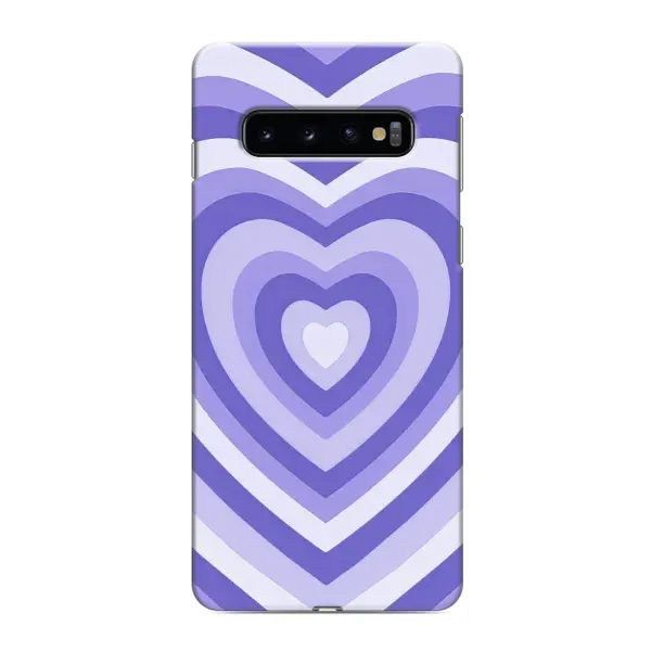 Чехол с рисунком «Сердце фиолет» для Samsung Galaxy S10e Чехол с рисунком «Сердце фиолет» для Samsung Galaxy S10e