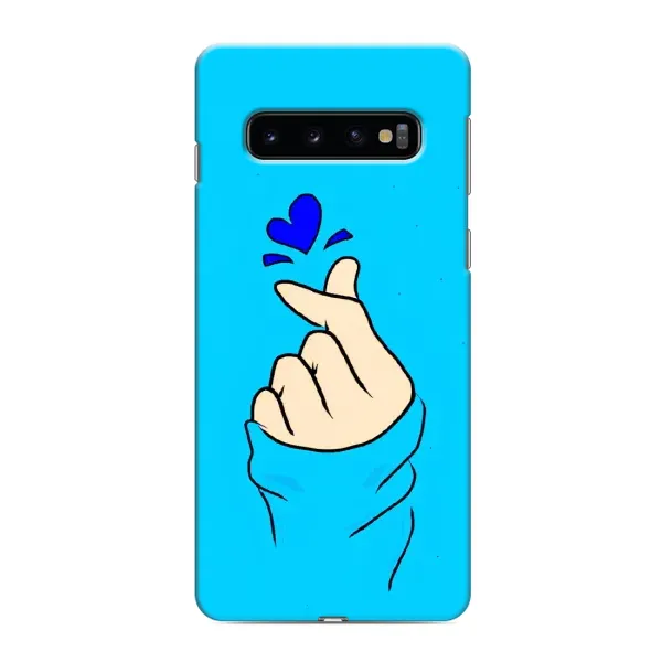 Чехол с рисунком «Сердце на синем» для Samsung Galaxy S10e Чехол с рисунком «Сердце на синем» для Samsung Galaxy S10e