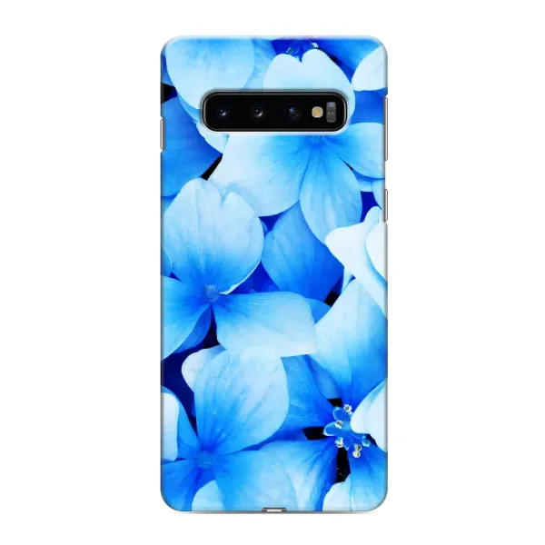 Чехол с рисунком «Синие цветы» для Samsung Galaxy S10e Чехол с рисунком «Синие цветы» для Samsung Galaxy S10e