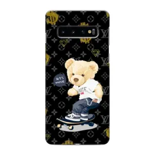 Чехлы Мишка Тедди для Самсунг С10е (Скейтер Тедди)