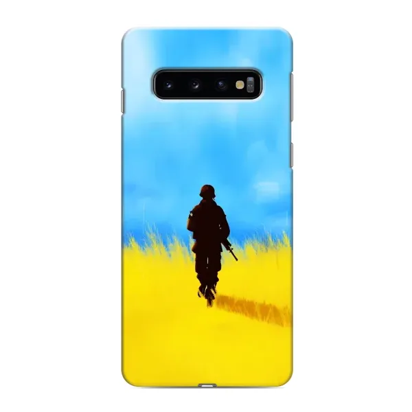 Чехол с рисунком «Солдат в поле» для Samsung Galaxy S10e Чехол с рисунком «Солдат в поле» для Samsung Galaxy S10e