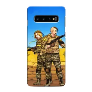 Чехлы с принтом (Воины ЗСУ) для Samsung Galaxy S10e (Солдаты ЗСУ)