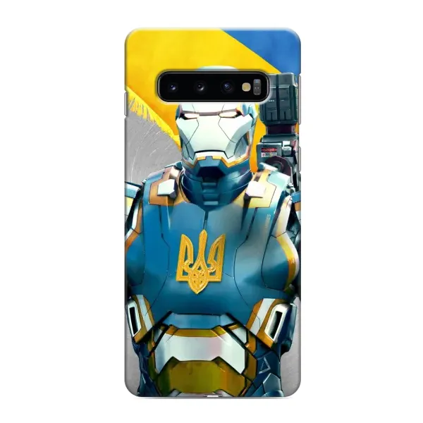 Чехол с рисунком «Украинский робокоп» для Samsung Galaxy S10e Чехол с рисунком «Украинский робокоп» для Samsung Galaxy S10e
