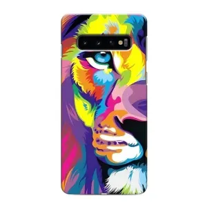 Чохол з картинкою на Samsung Galaxy S10e (Яскравий Лев)