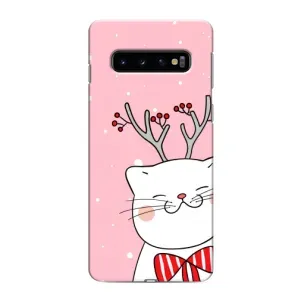 Чохол на тематику: Коти для Samsung Galaxy S10e (Зимовий кіт)