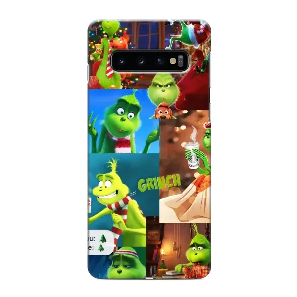 Чехол с рисунком «Арт Гринч» для Samsung Galaxy s10 Plus Чехол с рисунком «Арт Гринч» для Samsung Galaxy s10 Plus
