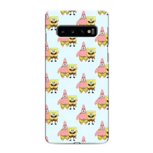 Чехлы с Патриком на Samsung Galaxy s10 Plus (Боб и Патрик)