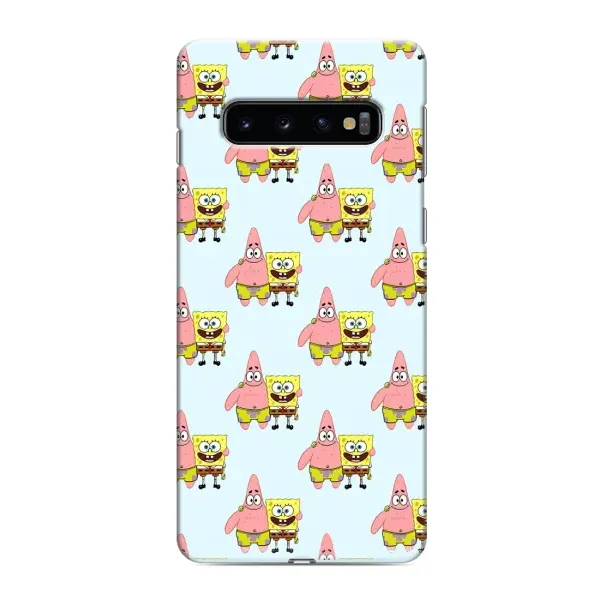 Чехол с рисунком «Боб и Патрик» для Samsung Galaxy s10 Plus Чехол с рисунком «Боб и Патрик» для Samsung Galaxy s10 Plus