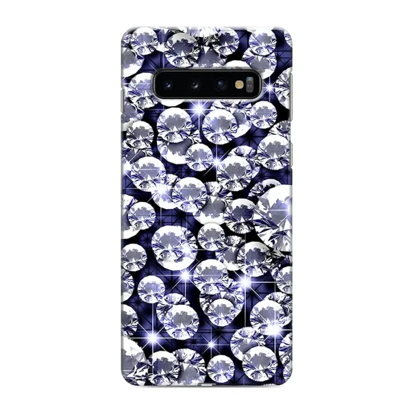 Чехол с рисунком «Бриллианты» для Samsung Galaxy s10 Plus Чехол с рисунком «Бриллианты» для Samsung Galaxy s10 Plus