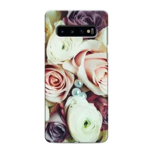 Чехлы с принтом Розочки для Samsung Galaxy s10 Plus (Букет РОЗ)
